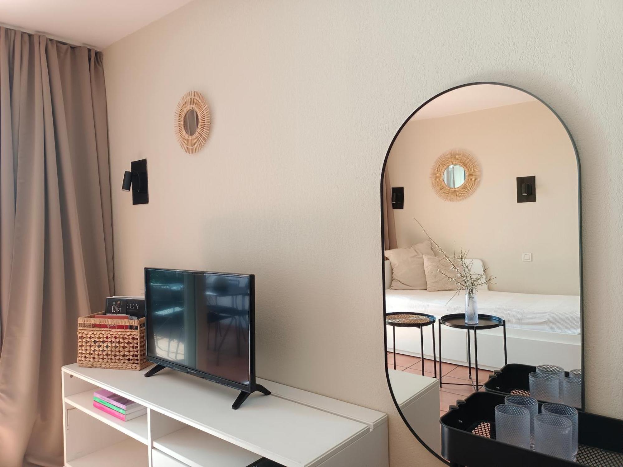 Apartamento T1 Bis Avec Piscine Vue Golf Et Montagnes Arcangues Exterior foto