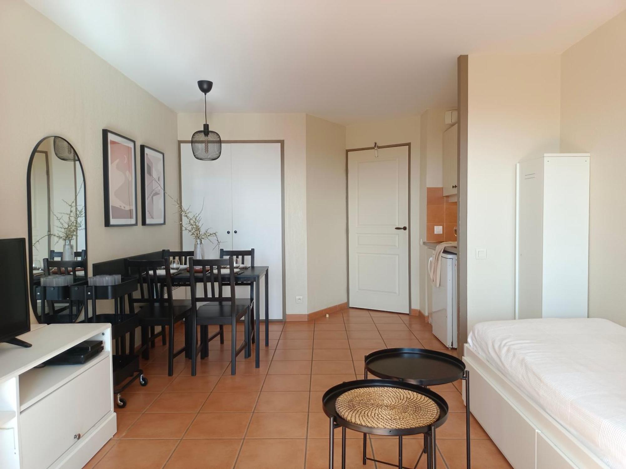 Apartamento T1 Bis Avec Piscine Vue Golf Et Montagnes Arcangues Exterior foto
